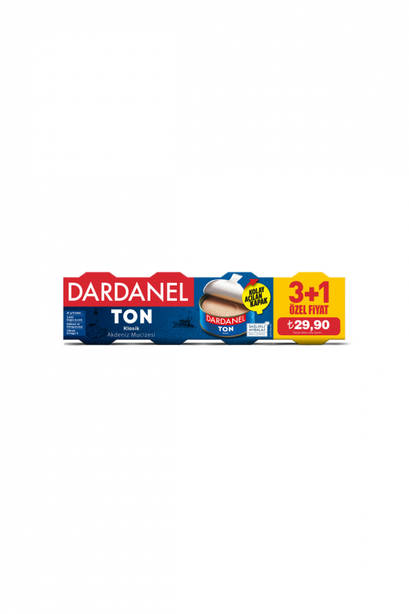 Dardanel Klasik Ton Balığı 4 x 75 G