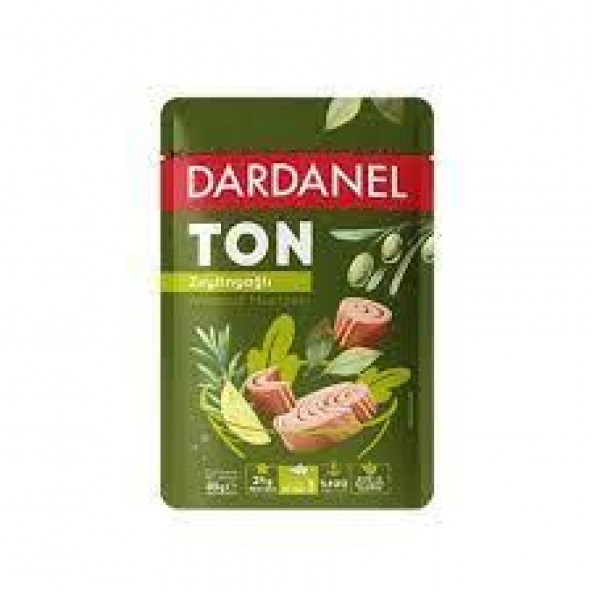 Dardanel Zeytinyağlı Ton Balığı Poşet 80 G X 10 Adet