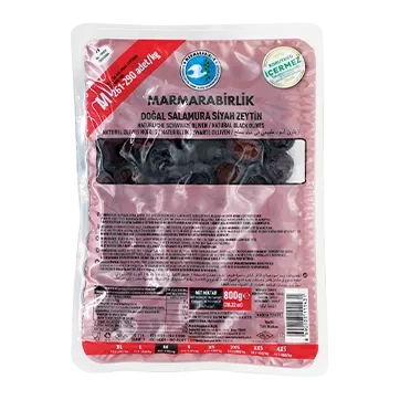 Marmarabirlik Vakum Süper M Siyah Zeytin Vakum 800 G