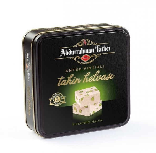 Abdurrahman Tatlıcı Özel Seri Antep Fıstıklı Tahin Helvası 1 KG