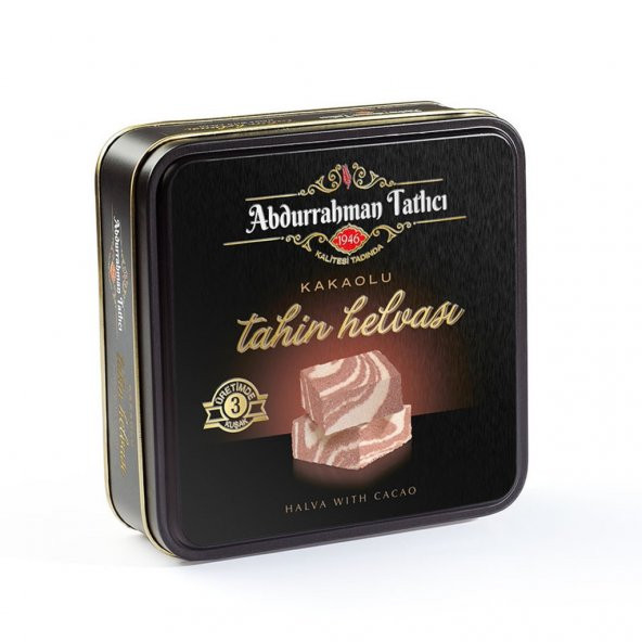 Abdurrahman Tatlıcı Özel Seri Kakaolu Tahin Helvası 1 KG