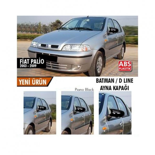 Fiat Palio Piano Black Yarasa Ayna Kapağı 2003-2009