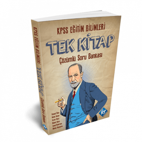 KPSS Eğitim Bilimleri Tek Kitap Çözümlü Soru Bankası KR Akademi Yayınları