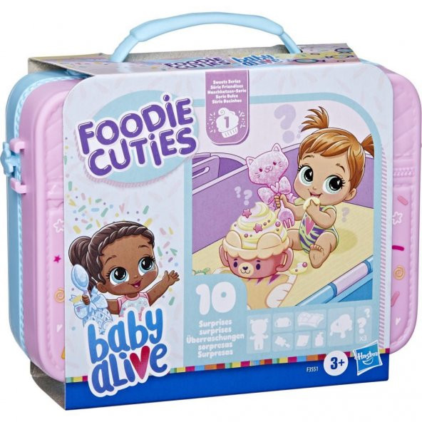 Baby Alive Foodie Cuties Sürpriz Çanta – Tatlılar Seri 1 F3551