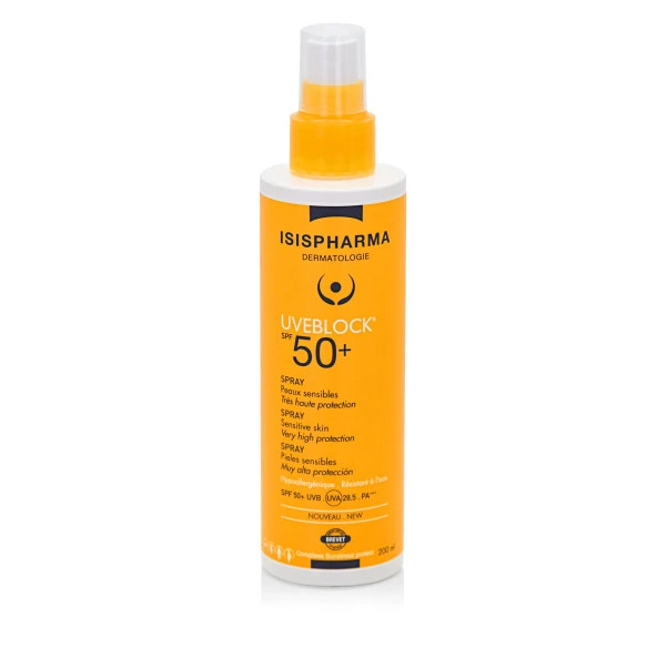 Isis Pharma Uveblock Spf 50+ Spray 200 ml Güneş Koruyucu Sprey