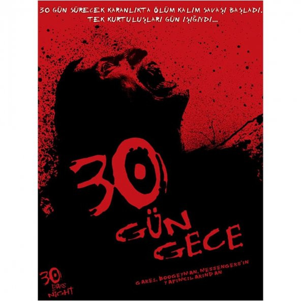 30 Gün Gece Kullanılmış Koleksiyonluk DVD Film