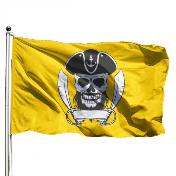 Korsan Bayrağı 150X225 ürün görseli