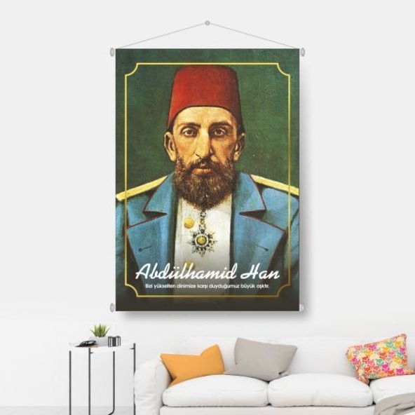 Abdülhamid Han Bayrağı 70x100 ürün görseli