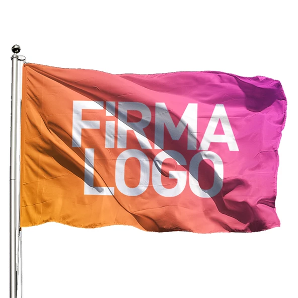 Özel Logolu Gönder Flama 70x105 - Tek Kat Raşel ürün görseli