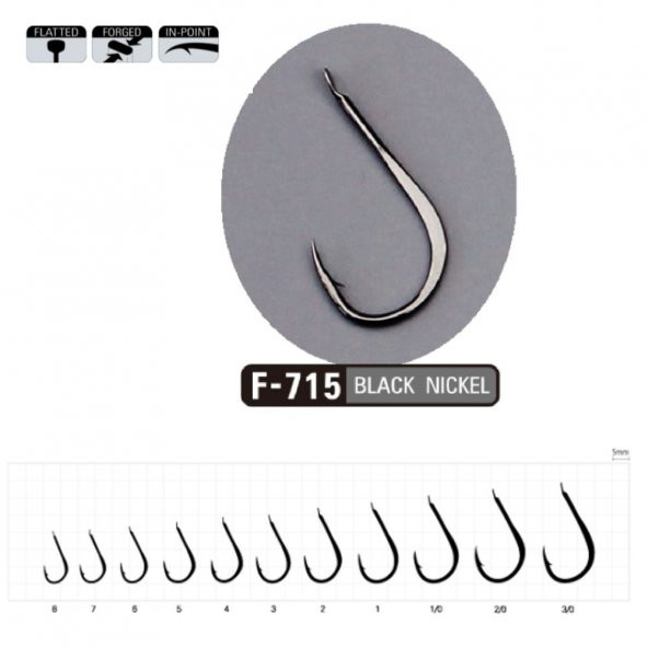 SASAME BAY BAY F-715 SERİSİ OLTA İĞNESİ - 2