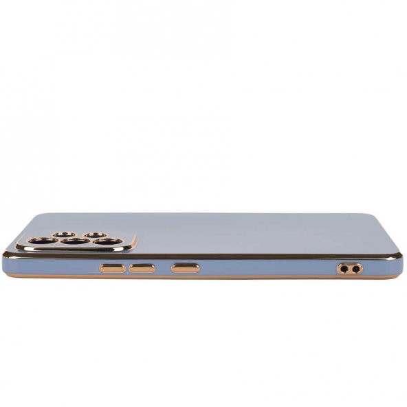 Xiaomi Redmi Note 10S Kılıf Köşeli Altın Model Kapak - 3