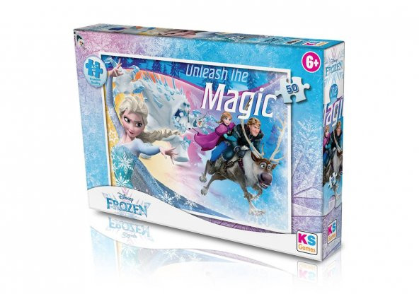 KS GAMES FRZ.709	FROZEN PUZZLE 50