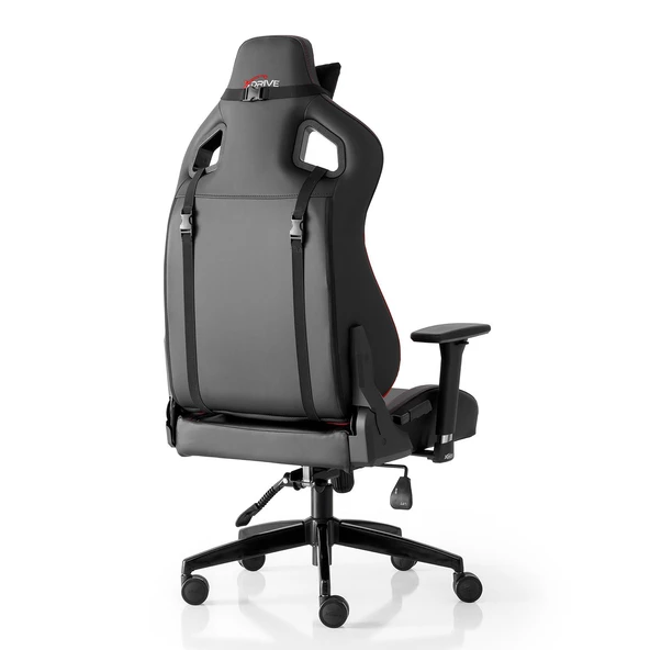 xDrive Akdeniz Profesyonel Oyuncu Koltuğu Kırmızı/Siyah - Resim 5