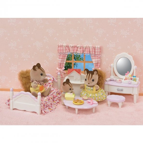 5285 Sylvanian Families, Yatak Odası ve Makyaj Masası Seti, +3 yaş - 3