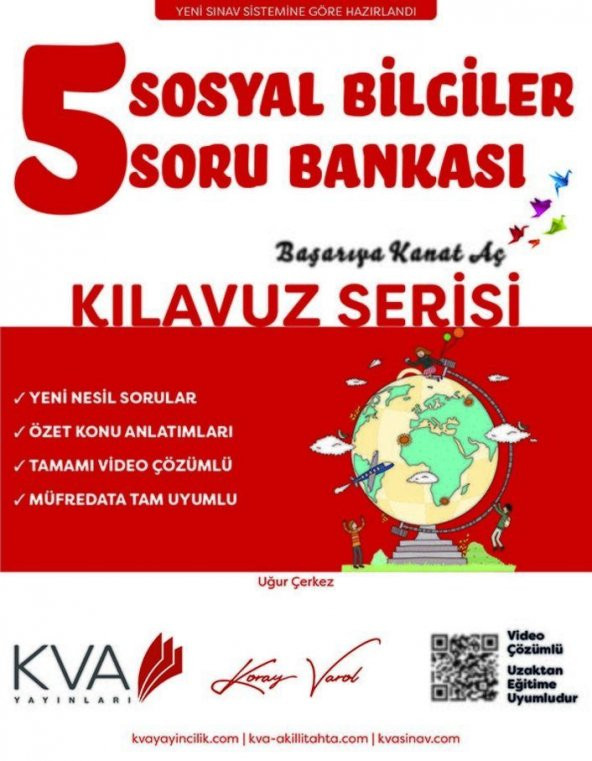 5. Sınıf Sosyal Bilgiler Kılavuz Serisi Soru Bankası KVA Yayınları
