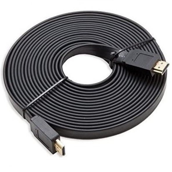 IRENIS HDMI Kablo - Yassı 4K HDMI Kablosu, 5 Metre - 6