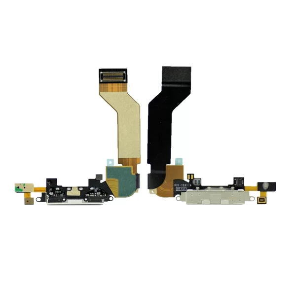 iPhone 4s Şarj Soketi Filmli Orj - Beyaz