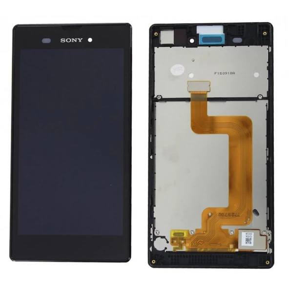 Sony Xperia T3 D5102 LCD Ekran Dokunmatik Çıtalı Siyah