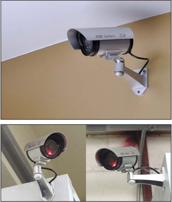 Sahte Kamera Gece Görüşlü Görünümlü Sahte Güvenlik Kamerası