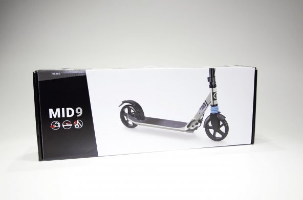 Çocuk Scooter - Siyah -Gri- 9/14 Yaş - MID 9 Oxelo Meridyendukkan - 7