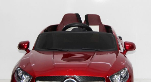 kırmızı model mercedes 12V Akülü Araba (Uzaktan Kumandalı) indirimli sıfır ürün kırmızı model - 4