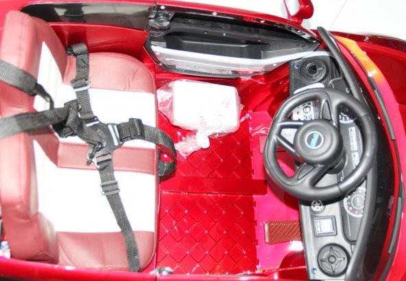 kırmızı model mercedes 12V Akülü Araba (Uzaktan Kumandalı) indirimli sıfır ürün kırmızı model - 6