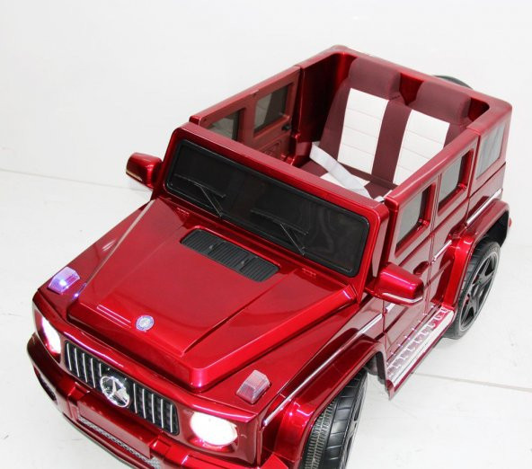 g65 kırmızı Mercedes Akülü araba 12V Akülü Araba (Uzaktan Kumandalı) indirimli - 2