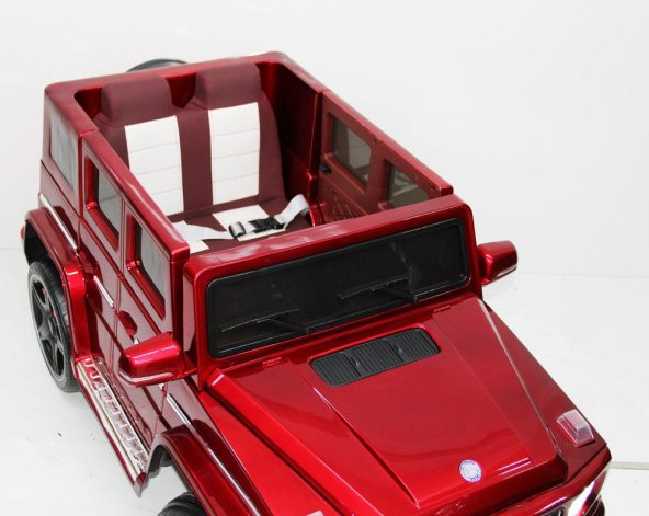 g65 kırmızı Mercedes Akülü araba 12V Akülü Araba (Uzaktan Kumandalı) indirimli - 5