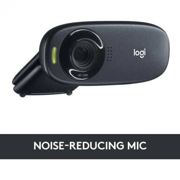 LOGITECH C310 HD WEBCAM SİYAH 960-001065 - 3