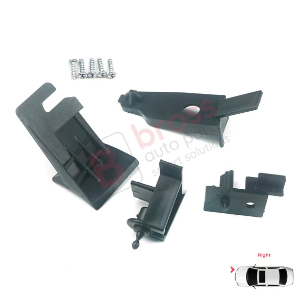 Ford Transit Tourneo Courier MK1 2013-2022 ET7613W029 İçin Sağ Ön Far Ayak Tamir Seti - Resim 2