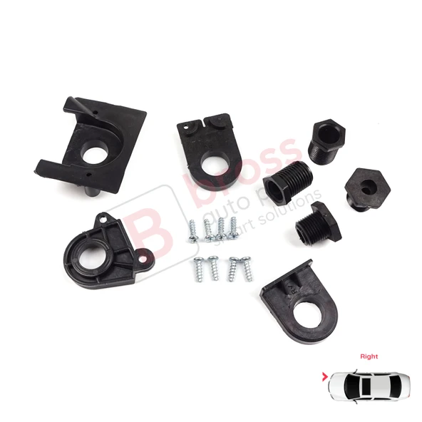 VW Jetta MK6 A6 5C6 2010-2018 5C7998226 İçin Sağ Ön Far Ayak Tamir Seti - Resim 3