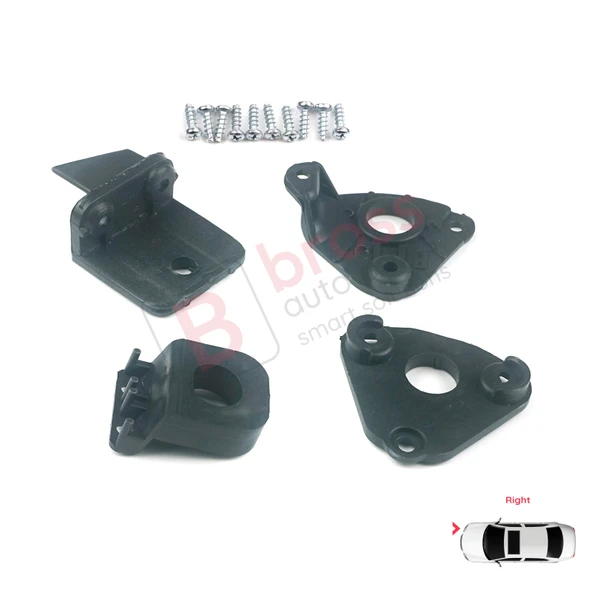 VW Caddy MK3 2K 2C Touran MK1 1T3 2010-2015 2K5998226 İçin Sağ Ön Far Ayak Tamir Seti - Resim 3