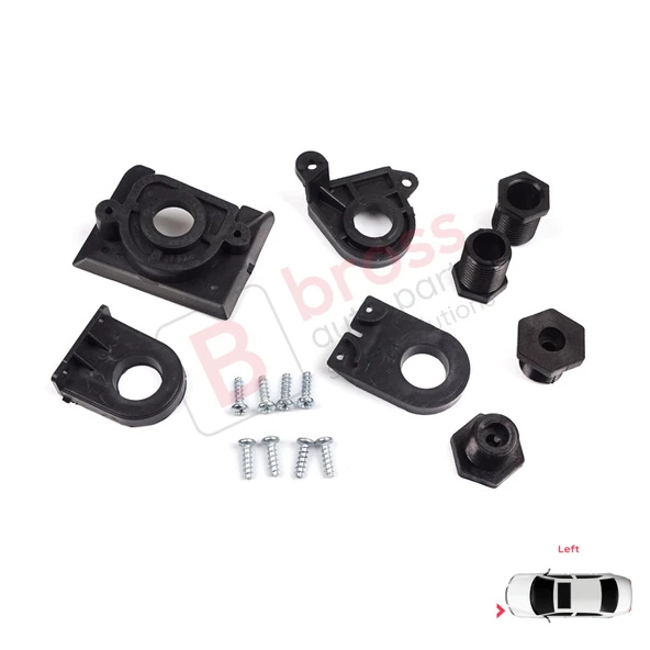 VW Jetta MK6 A6 5C6 2010-2018 5C7998225 İçin Sol Ön Far Ayak Tamir Seti - Resim 3