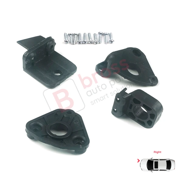 VW Caddy MK3 2K 2C Touran MK1 1T3 2010-2015 2K5998226 İçin Sağ Ön Far Ayak Tamir Seti - Resim 4