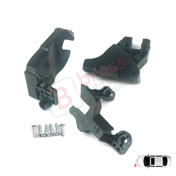 Audi A6 C7 4G Avant Sedan A6L Allroad Quattro S6 4G0998121A İçin Sol Ön Far Ayak Tamir Seti - Resim 4