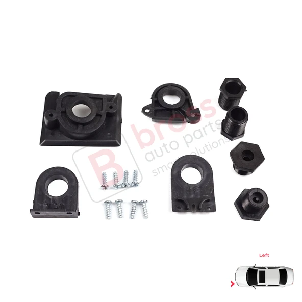 VW Jetta MK6 A6 5C6 2010-2018 5C7998225 İçin Sol Ön Far Ayak Tamir Seti ürün görseli 1