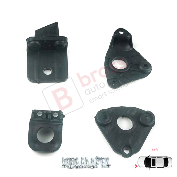 VW Caddy MK3 2K 2C Touran MK1 1T3 2010-2015 2K5998225 İçin Sol Ön Far Ayak Tamir Seti - Resim 2