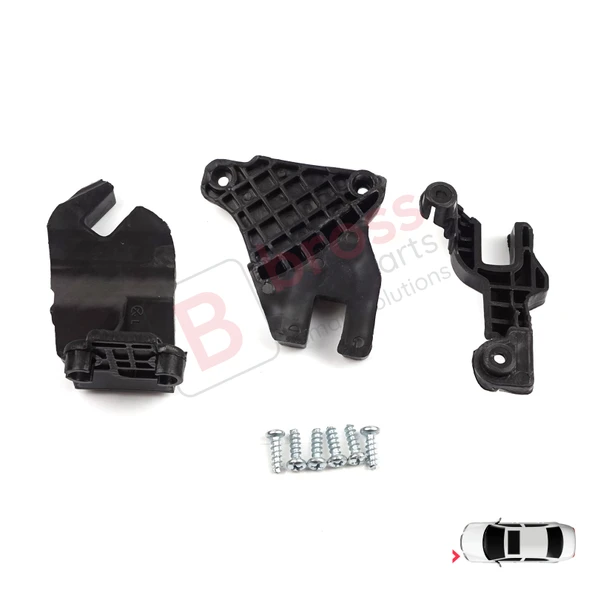 Audi A6 C7 4G Avant Sedan A6L Allroad Quattro S6 4G0998121A İçin Sol Ön Far Ayak Tamir Seti ürün görseli 1