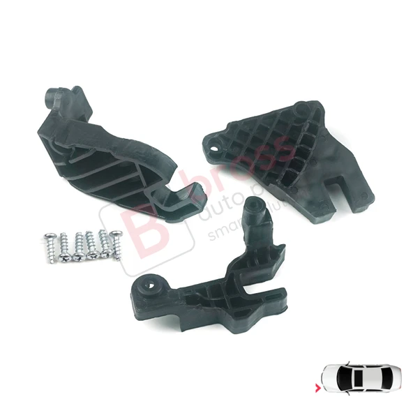 Audi A6 C7 4G Avant Sedan A6L Allroad Quattro S6 4G0998121A İçin Sol Ön Far Ayak Tamir Seti - Resim 2