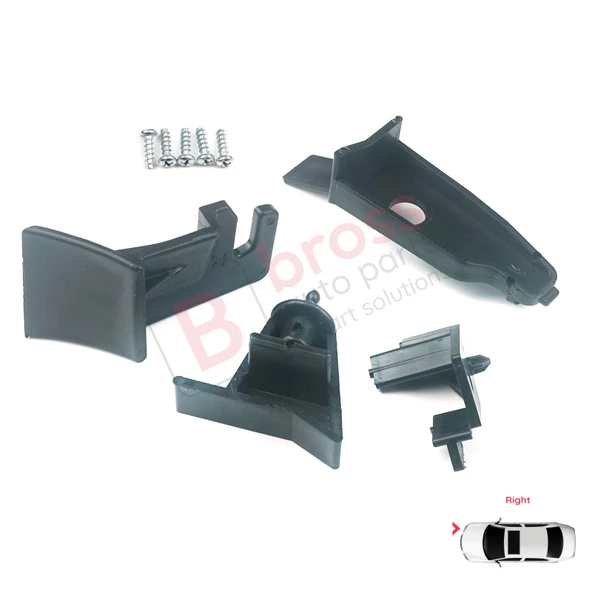 Ford Transit Tourneo Courier MK1 2013-2022 ET7613W029 İçin Sağ Ön Far Ayak Tamir Seti - Resim 5