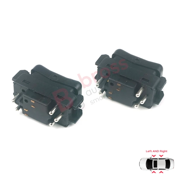 Mercedes W124 A124 C124 S124 W126 C126 W463 W201 190 A1248204610 İçin Sağ Sol Kapı Cam Açma Düğmesi - Resim 4