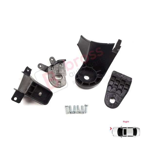 Renault Symbol MK3 Makyajlı Kasa 2017-On 260102037R İçin Sağ Ön Far Ayak Tamir Seti ürün görseli 1