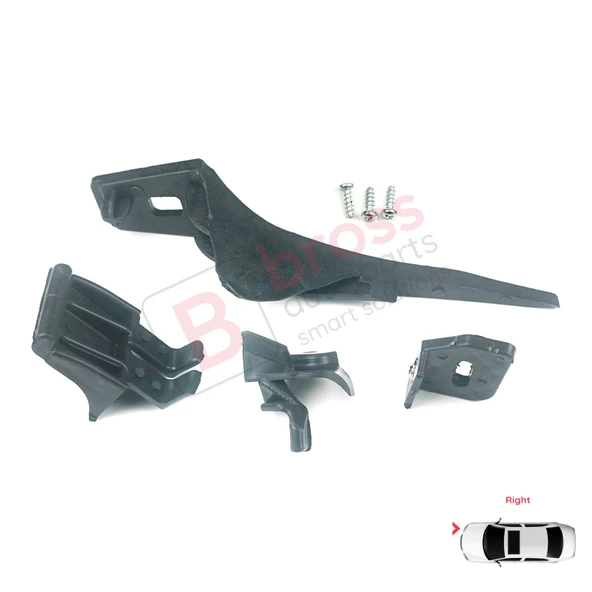 Ford Fiesta B299 B409 B479 2013-2019 D2BZ13008L İçin Sağ Ön Far Ayak Tamir Seti - Resim 4