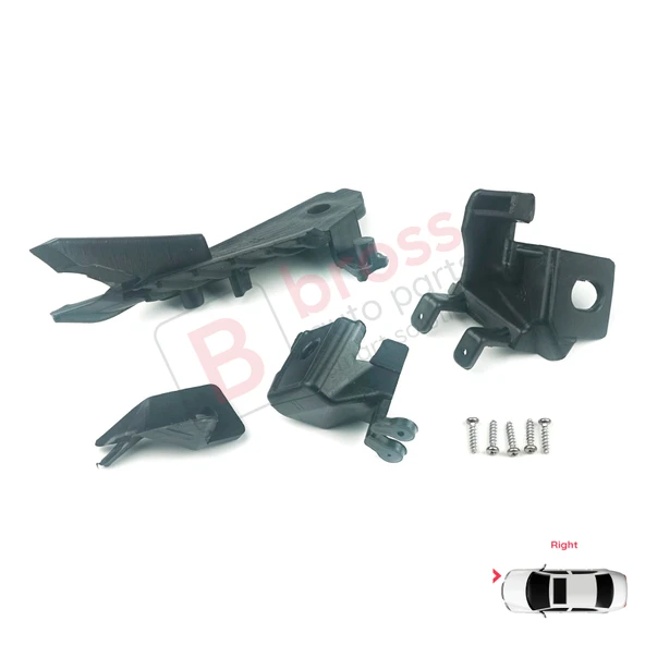 Renault Megane BFB K9A B9A MK4 2016-On 260100506R İçin Sağ Ön Far Ayak Tamir Seti - Resim 5