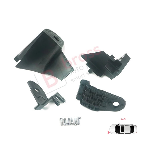 Renault Symbol MK3 Makyajlı Kasa 2017-On 260609154R İçin Sol Ön Far Ayak Tamir Seti - Resim 5