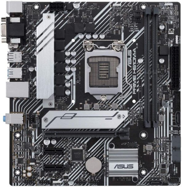 Asus PRIME H510M-A Intel LGA1200 DDR4 Micro ATX Anakart - Outlet - 4