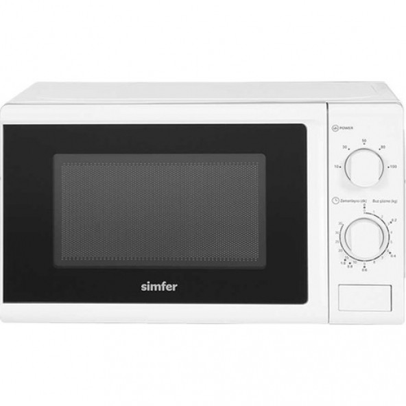 Simfer Kea 4601 Beyaz 20 Litre Mikrodalga Fırın