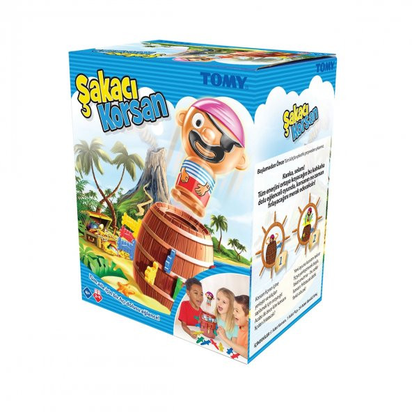 Tomy Şakacı Korsan İnce Motor Becerisi Gelişimi Oyunları