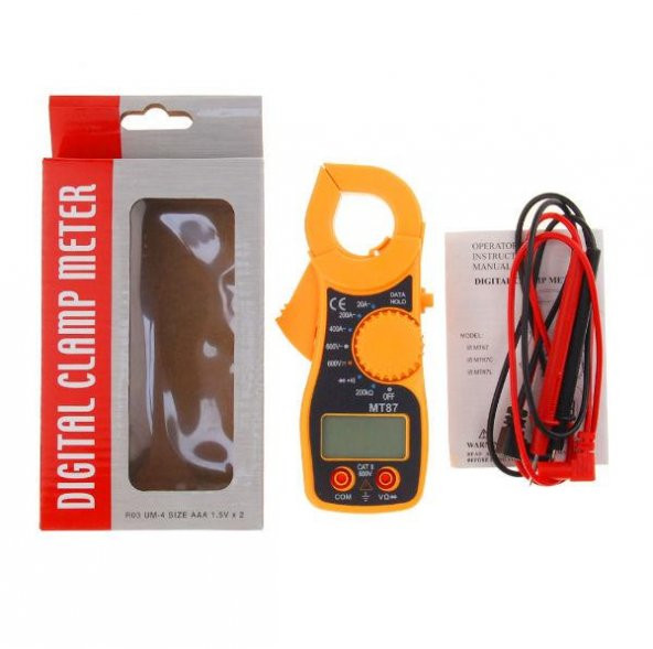 WellHise MT87 400A Pensampermetre Ölçü Aleti - 3