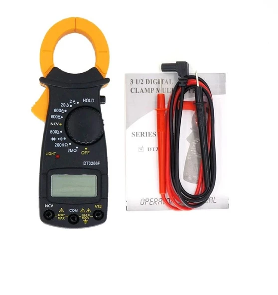 WellHise DT 3266F 600A AC Pensampermetre - 2